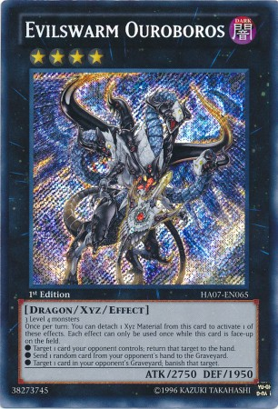 Evilswarm Ouroboros [HA07-EN065] Secret Rare - Duel Kingdom