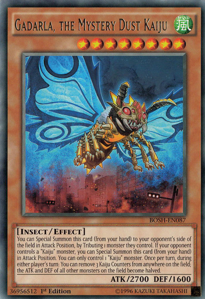 Gadarla, the Mystery Dust Kaiju [BOSH-EN087] Rare - Duel Kingdom