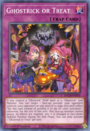Ghostrick or Treat [BACH-EN076] Common - Duel Kingdom