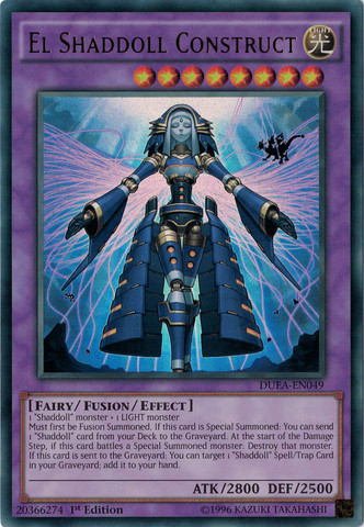 El Shaddoll Construct [DUEA-EN049] Ultra Rare - Duel Kingdom