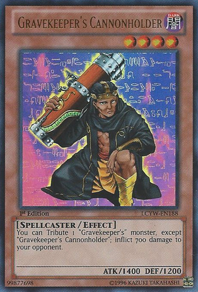 Gravekeeper's Cannonholder [LCYW-EN188] Ultra Rare - Duel Kingdom