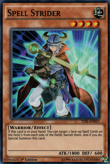 Spell Strider [TDIL-EN037] Super Rare - Duel Kingdom