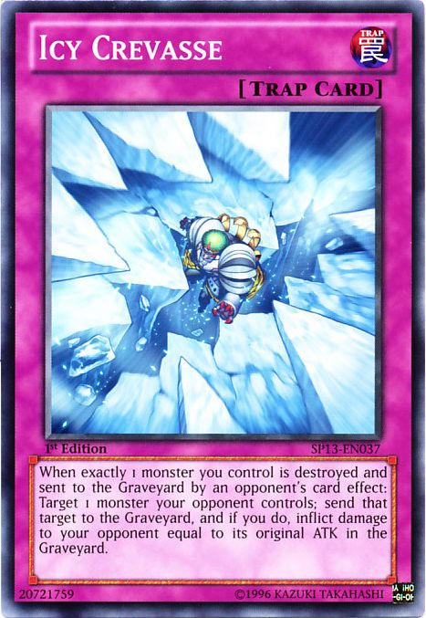 Icy Crevasse [SP13-EN037] Common - Duel Kingdom