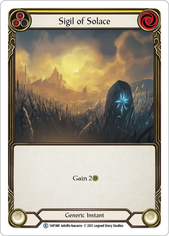 Sigil of Solace (Yellow) [1HP388] [History Pack Vol.1]
