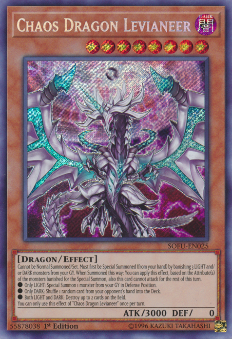 Chaos Dragon Levianeer [SOFU-EN025] Secret Rare - Duel Kingdom