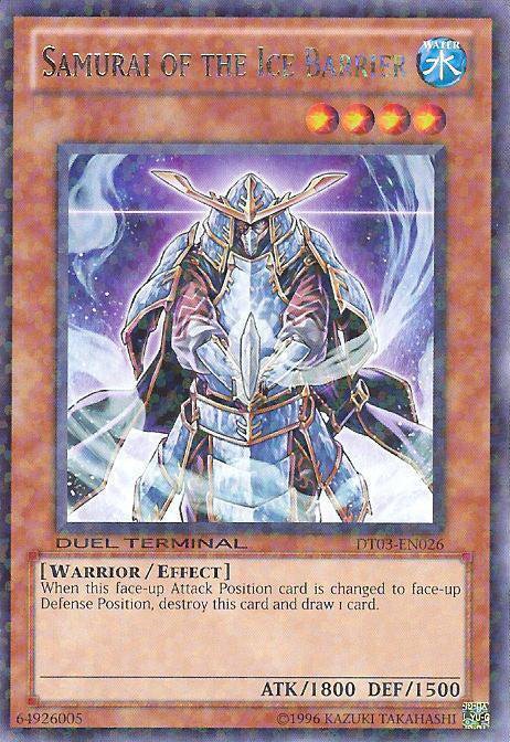 Samurai of the Ice Barrier [DT03-EN026] Rare - Duel Kingdom