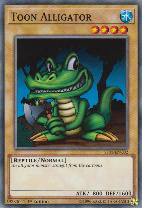 Toon Alligator [SS01-ENC02] Common - Duel Kingdom