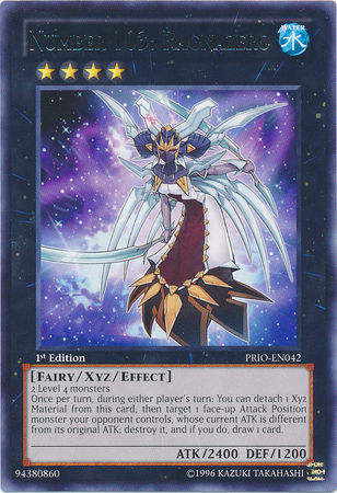 Number 103: Ragnazero [PRIO-EN042] Rare - Duel Kingdom