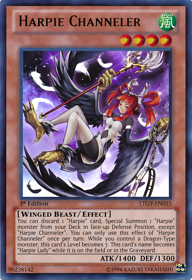 Harpie Channeler [LTGY-EN035] Ultra Rare - Duel Kingdom