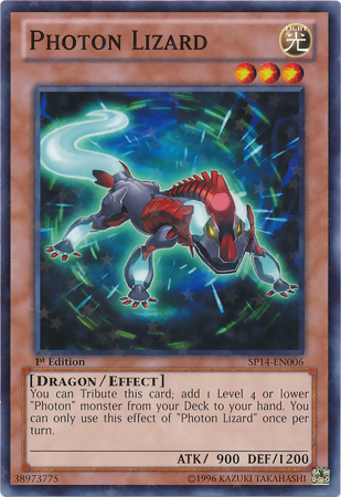 Photon Lizard [SP14-EN006] Starfoil Rare - Duel Kingdom