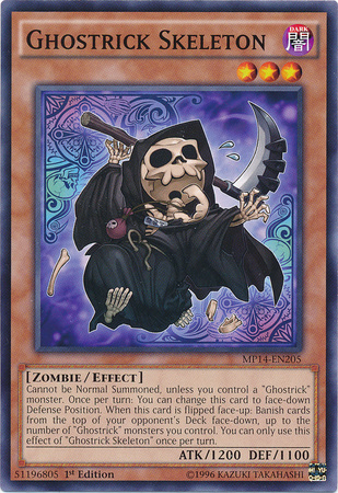 Ghostrick Skeleton [MP14-EN205] Common - Duel Kingdom