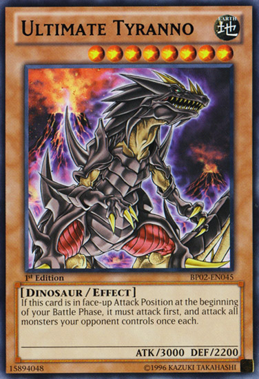 Ultimate Tyranno [BP02-EN045] Rare - Duel Kingdom