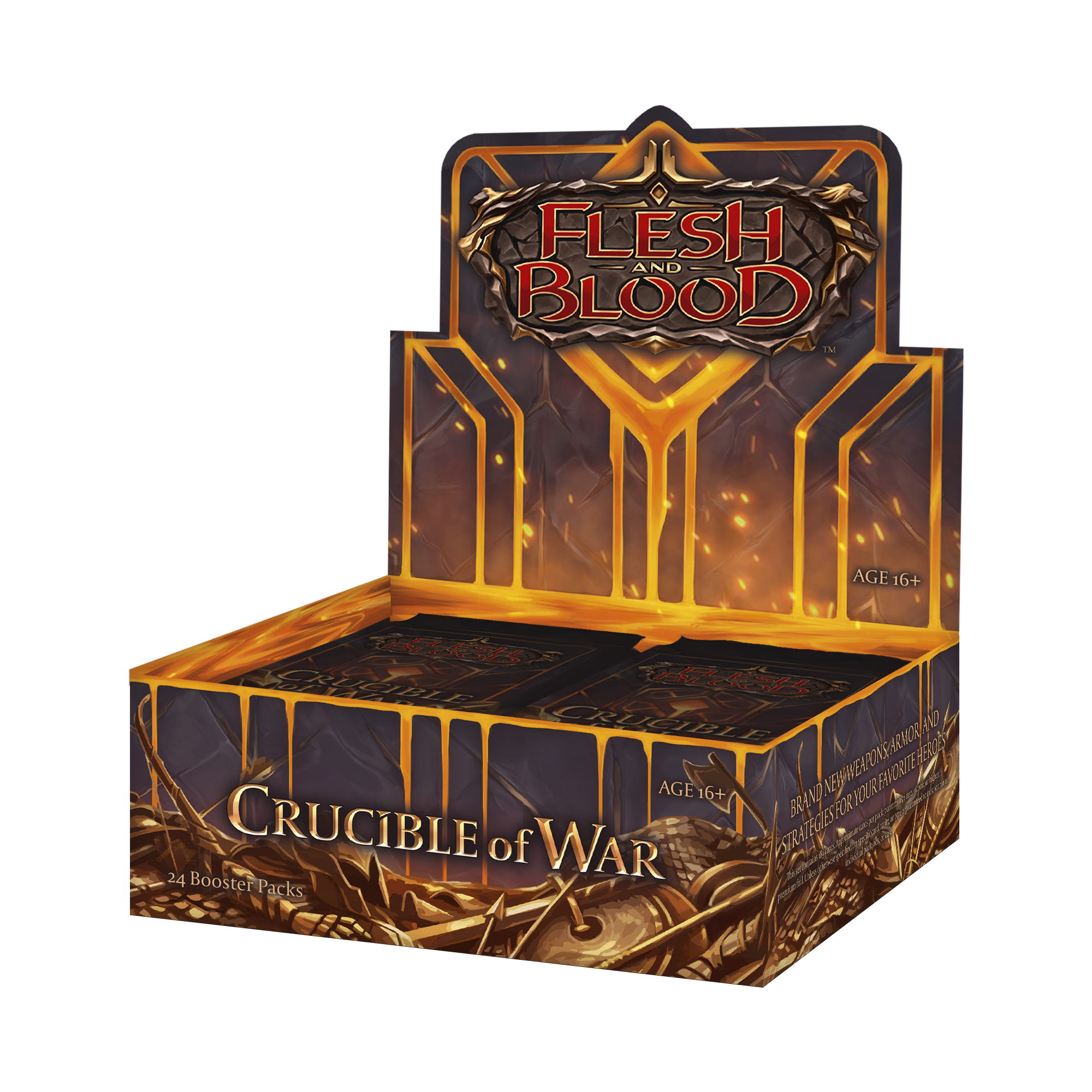 Flesh and Blood TCG: Crucible of War Booster Box - Duel Kingdom