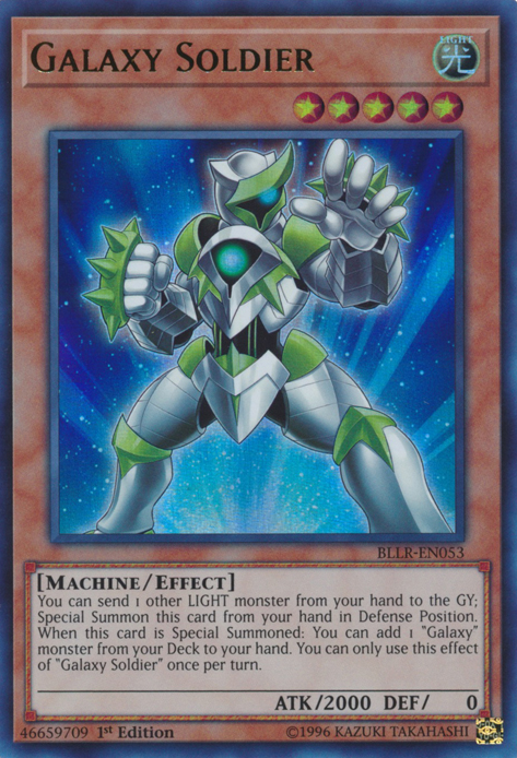 Galaxy Soldier [BLLR-EN053] Ultra Rare - Duel Kingdom