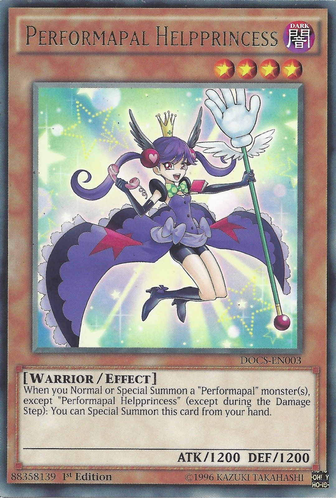 Performapal Helpprincess [DOCS-EN003] Rare - Duel Kingdom