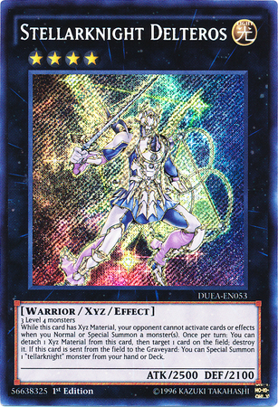 Stellarknight Delteros [DUEA-EN053] Secret Rare - Duel Kingdom