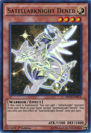 Satellarknight Deneb [MP15-EN074] Ultra Rare - Duel Kingdom