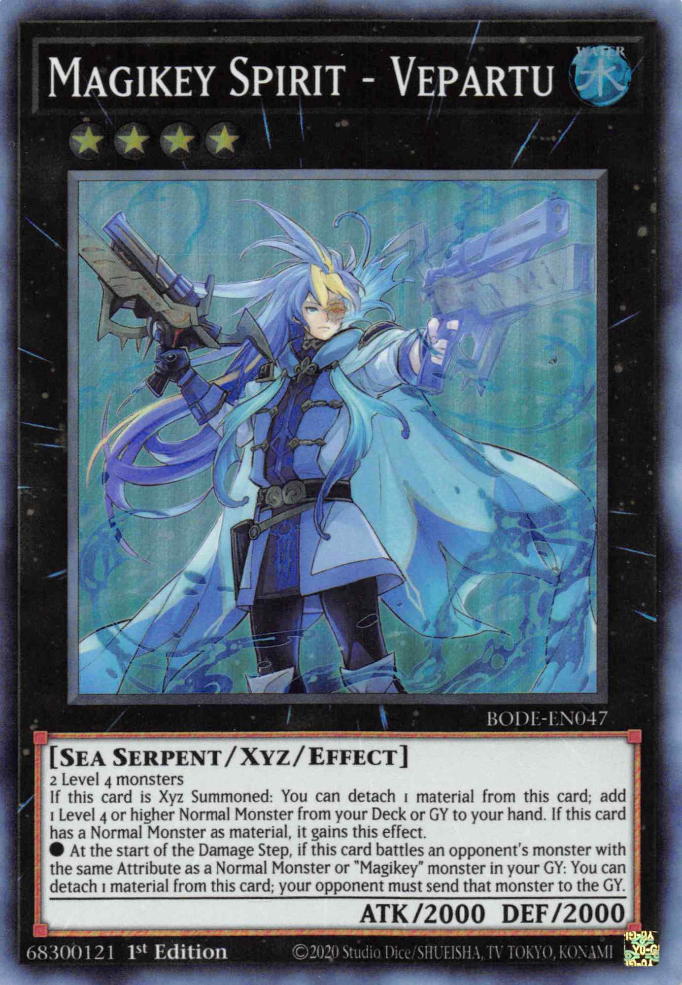 Magikey Spirit - Vepartu [BODE-EN047] Super Rare - Duel Kingdom