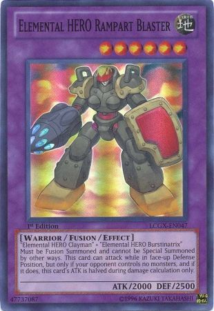 Elemental HERO Rampart Blaster [LCGX-EN047] Super Rare - Duel Kingdom