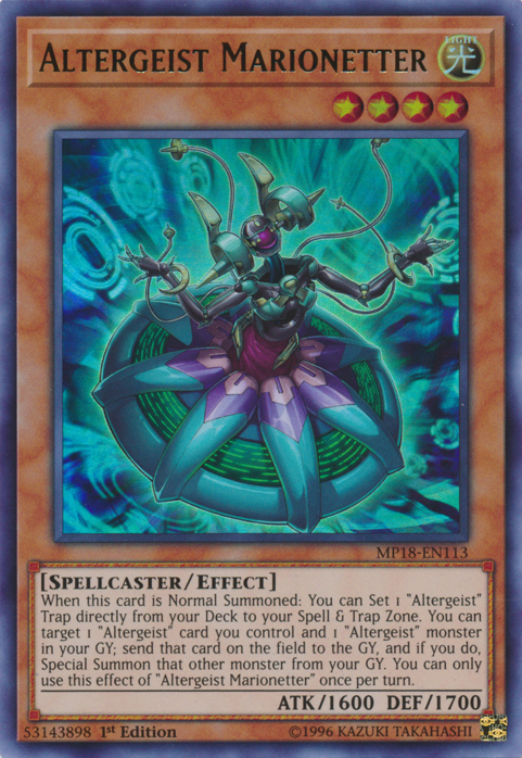 Altergeist Marionetter [MP18-EN113] Ultra Rare - Duel Kingdom