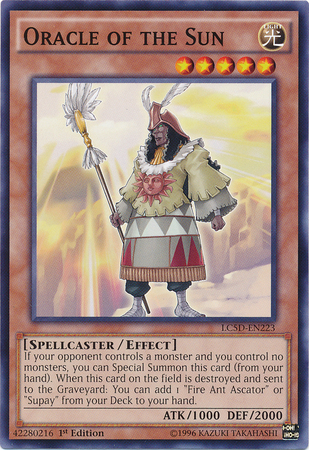 Oracle of the Sun [LC5D-EN223] Common - Duel Kingdom