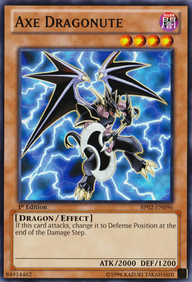 Axe Dragonute [BP02-EN096] Mosaic Rare - Duel Kingdom