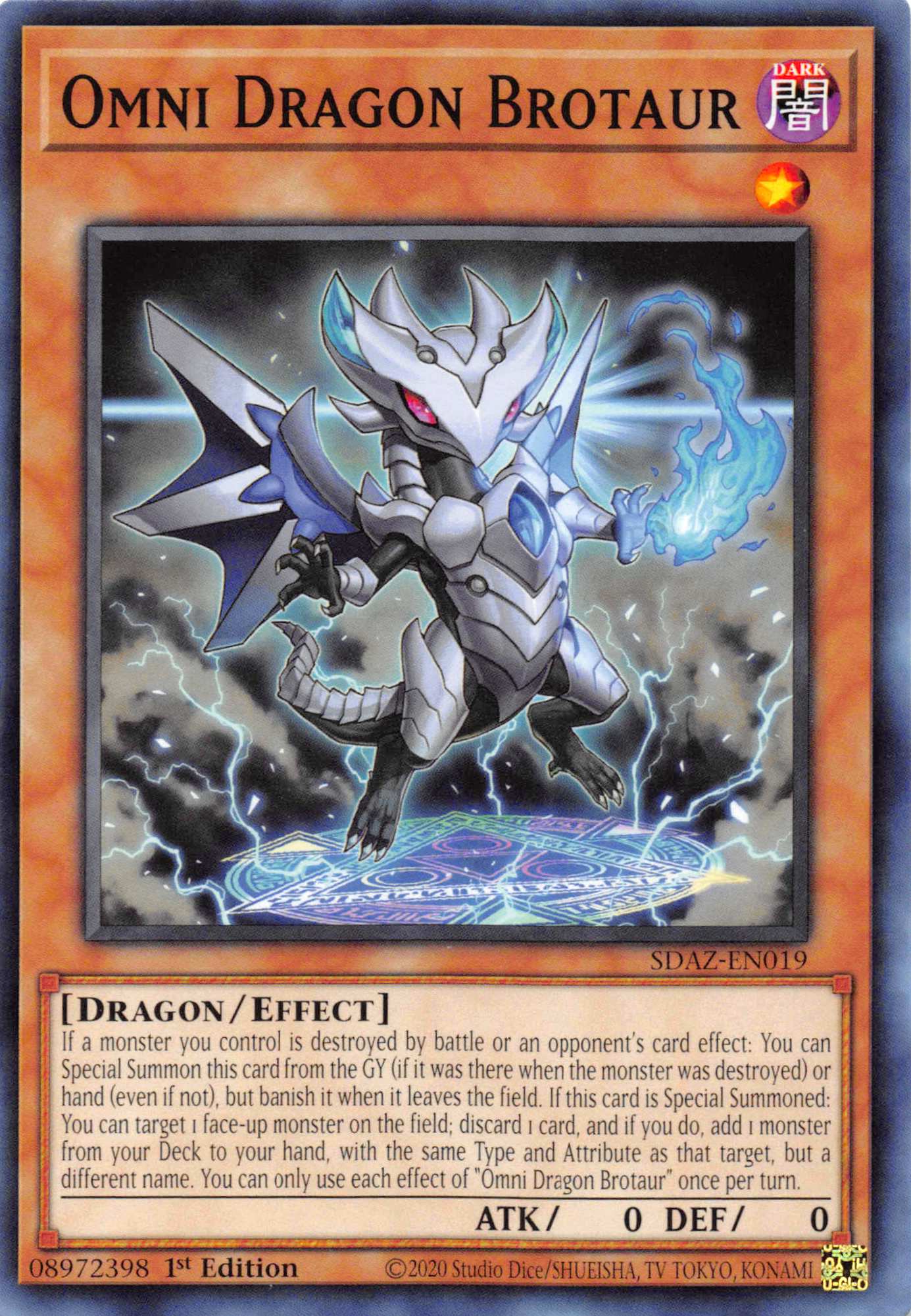 Omni Dragon Brotaur [SDAZ-EN019] Common - Duel Kingdom