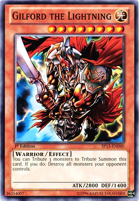 Gilford the Lightning [SP13-EN040] Common - Duel Kingdom