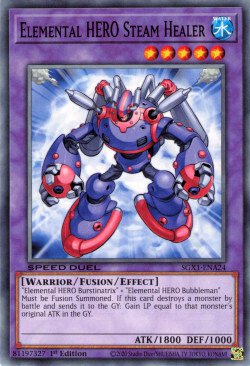 Elemental HERO Steam Healer [SGX1-ENA24] Common - Duel Kingdom