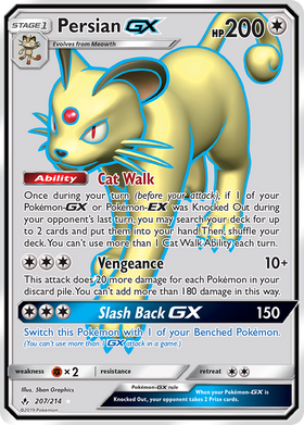 Persian GX (207/214) [Sun & Moon: Unbroken Bonds] - Duel Kingdom
