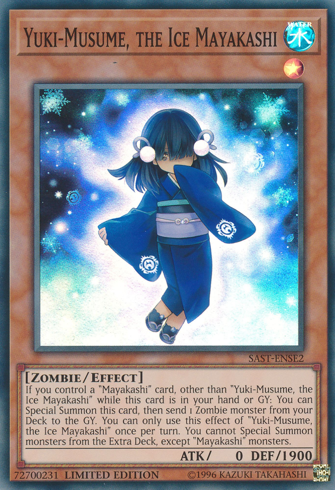 Yuki-Musume, the Ice Mayakashi [SAST-ENSE2] Super Rare - Duel Kingdom