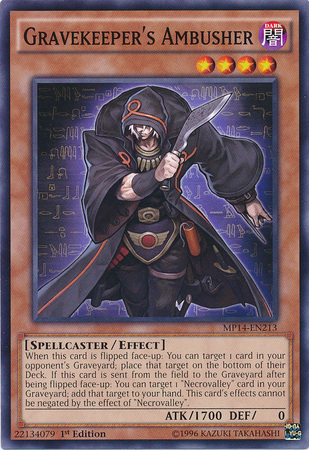 Gravekeeper's Ambusher [MP14-EN213] Common - Duel Kingdom