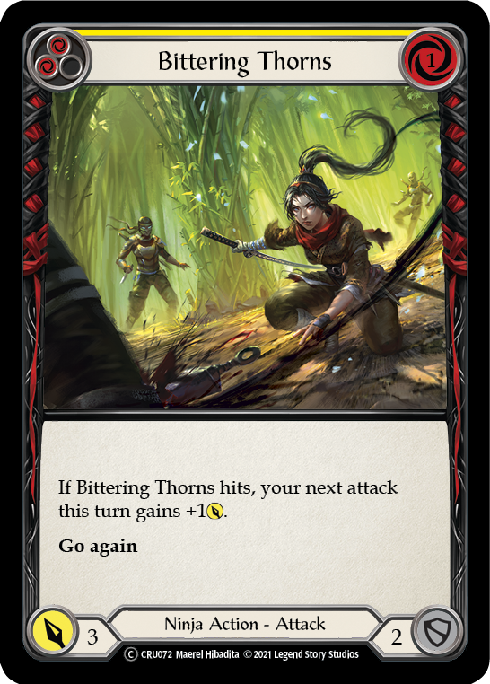 Bittering Thorns [CRU072] Unlimited Normal - Duel Kingdom