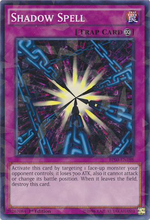 Shadow Spell [BP03-EN198] Shatterfoil Rare - Duel Kingdom