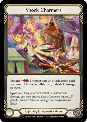 Shock Charmers [U-ELE173] Unlimited Rainbow Foil - Duel Kingdom