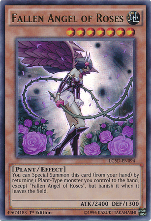 Fallen Angel of Roses [LC5D-EN094] Ultra Rare - Duel Kingdom