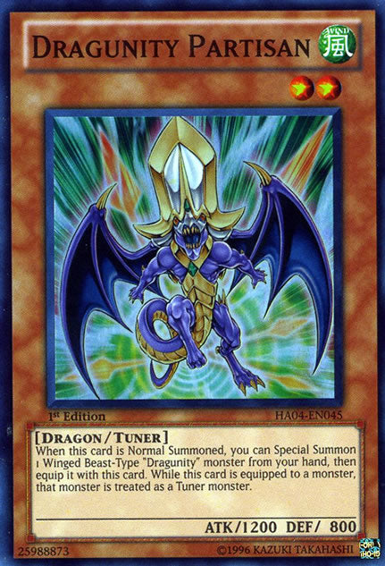 Dragunity Partisan [HA04-EN045] Super Rare - Duel Kingdom