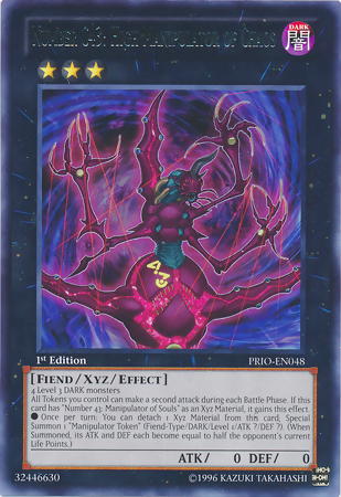 Number C43: High Manipulator of Chaos [PRIO-EN048] Rare - Duel Kingdom