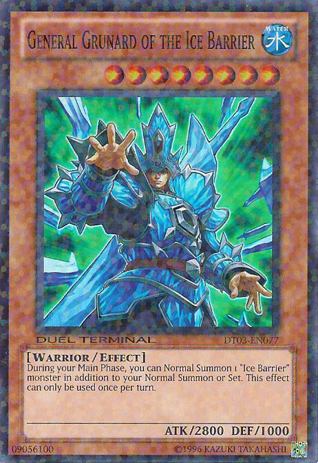 General Grunard of the Ice Barrier [DT03-EN077] Super Rare - Duel Kingdom