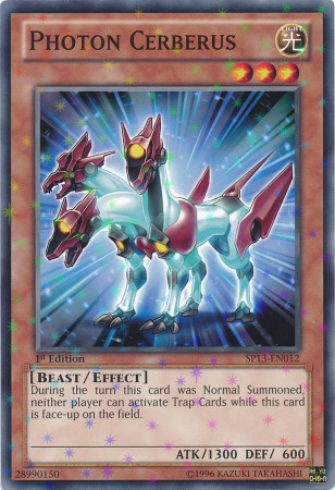 Photon Cerberus [SP13-EN012] Starfoil Rare - Duel Kingdom