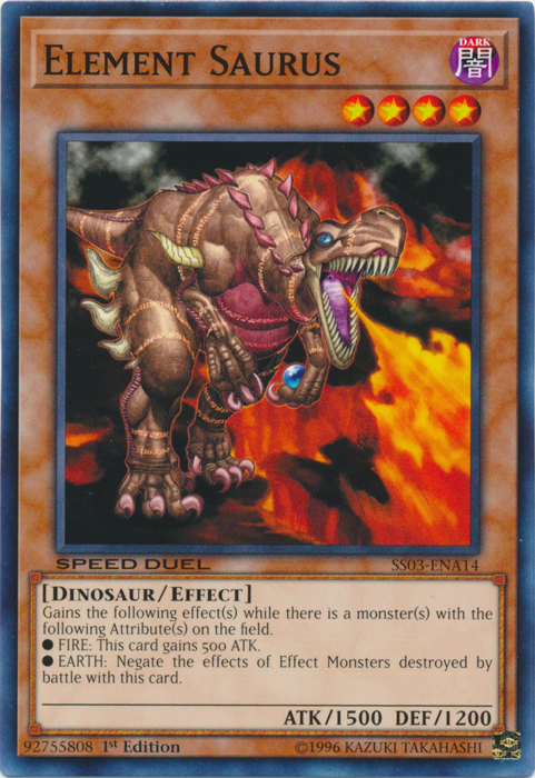 Element Saurus [SS03-ENA14] Common - Duel Kingdom