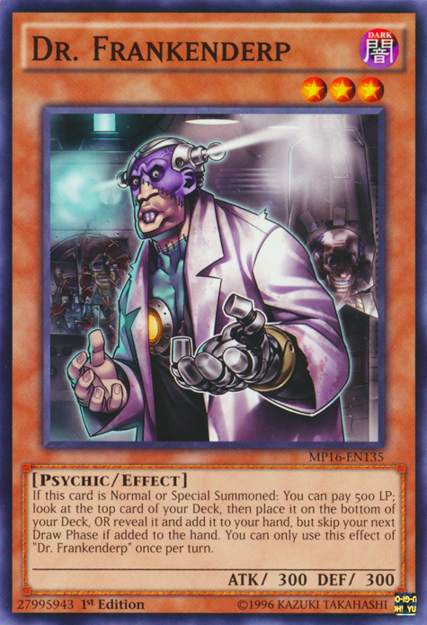 Dr. Frankenderp [MP16-EN135] Common - Duel Kingdom