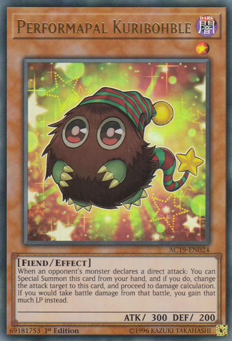 Performapal Kuribohble [AC19-EN024] Ultra Rare - Duel Kingdom