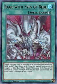 Rage with Eyes of Blue (Green) [LDS2-EN029] Ultra Rare - Duel Kingdom