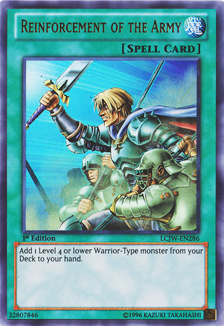 Reinforcement of the Army [LCJW-EN286] Ultra Rare - Duel Kingdom