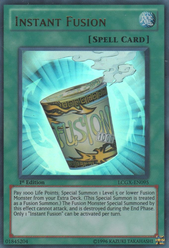 Instant Fusion [LCGX-EN095] Ultra Rare - Duel Kingdom