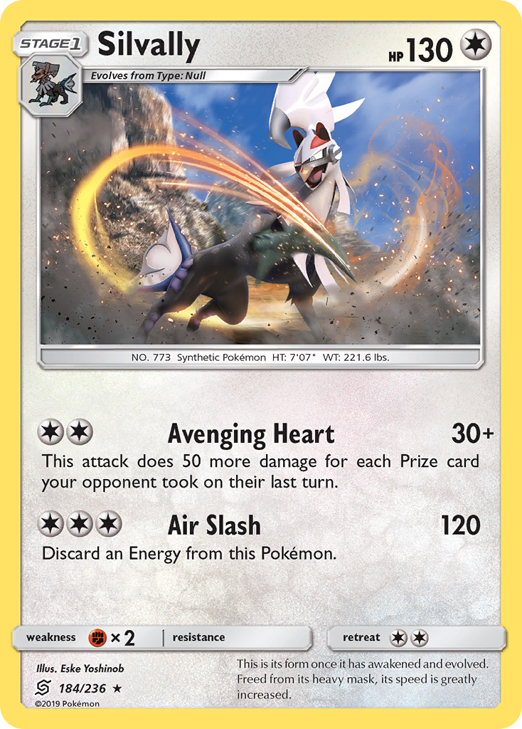 Silvally (184/236) [Sun & Moon: Unified Minds] - Duel Kingdom