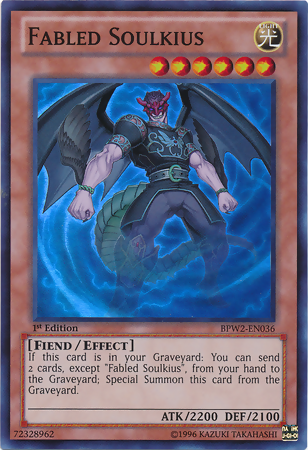 Fabled Soulkius [BPW2-EN036] Super Rare - Duel Kingdom