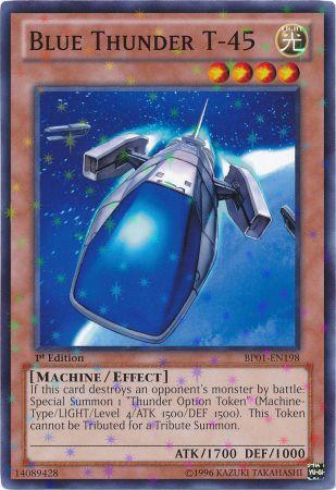 Blue Thunder T-45 [BP01-EN198] Starfoil Rare - Duel Kingdom