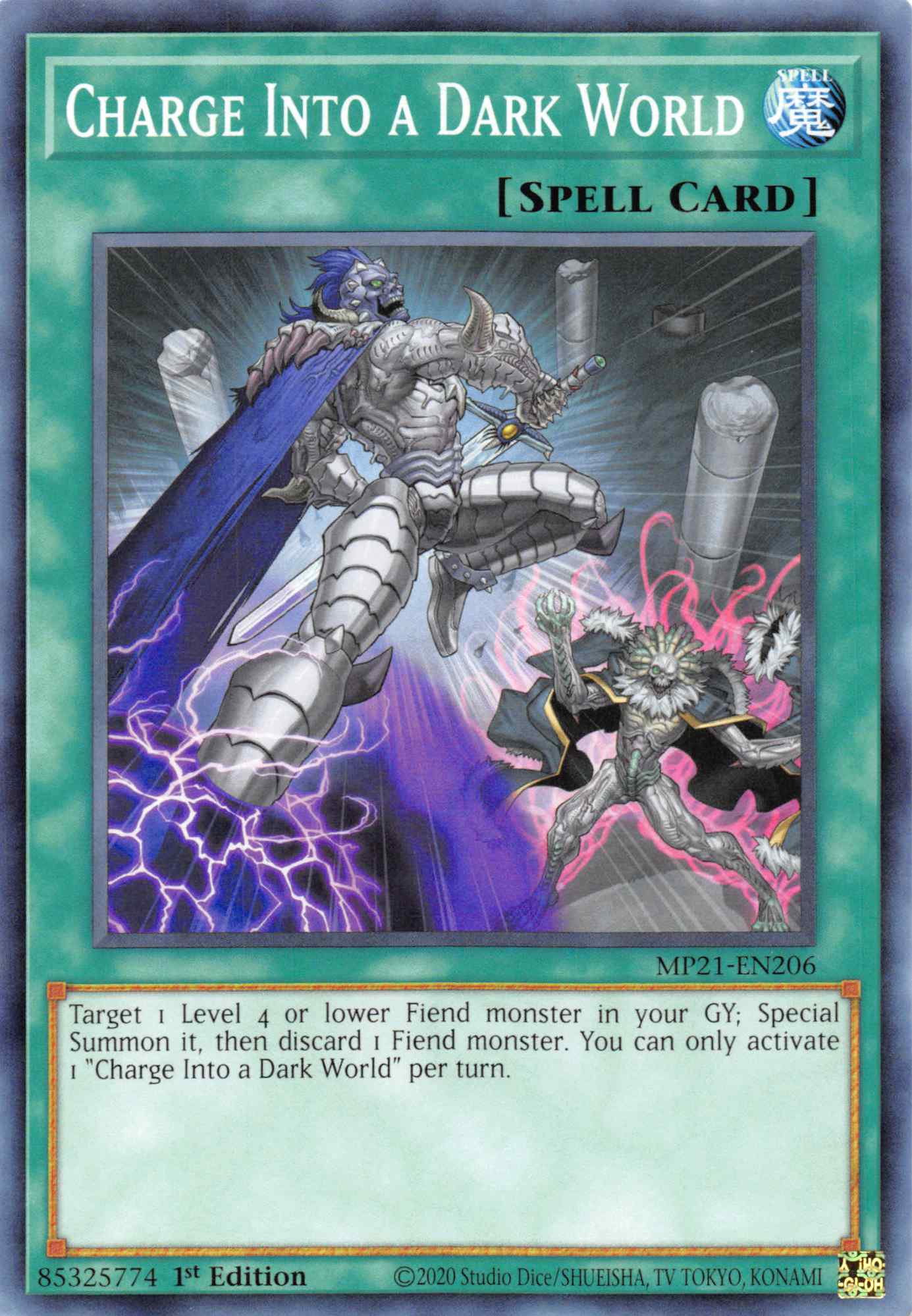 Charge Into a Dark World [MP21-EN206] Common - Duel Kingdom
